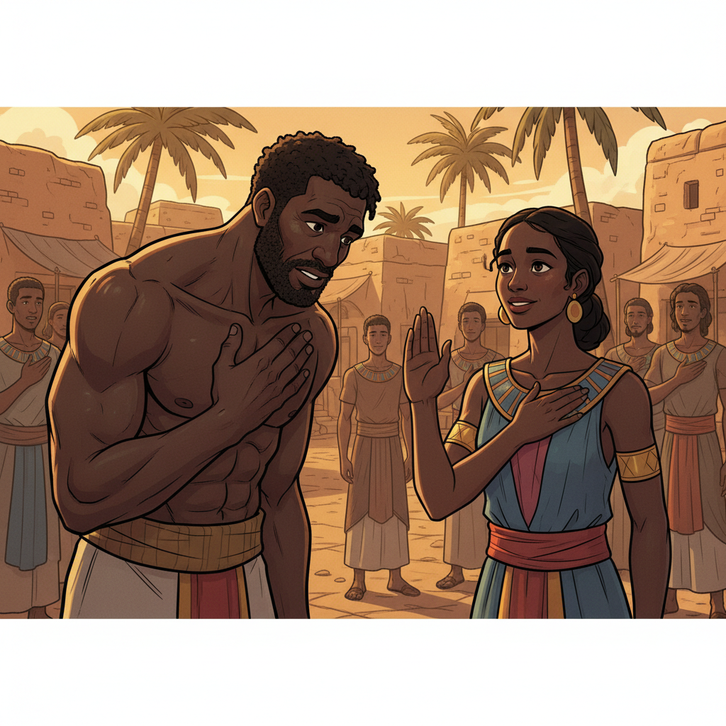 Miryam of Magdala at the Well — illustration 23