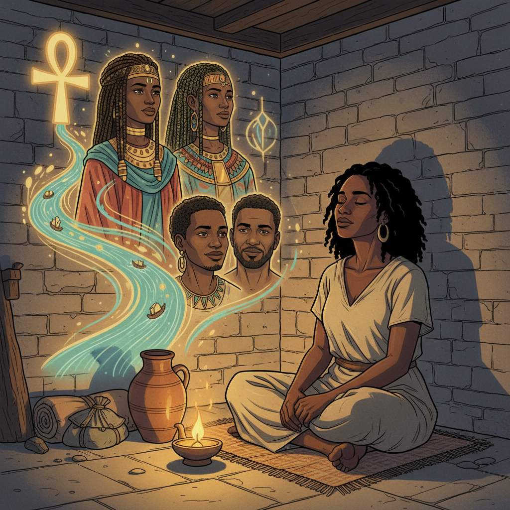 Miryam of Magdala at the Well — illustration 25