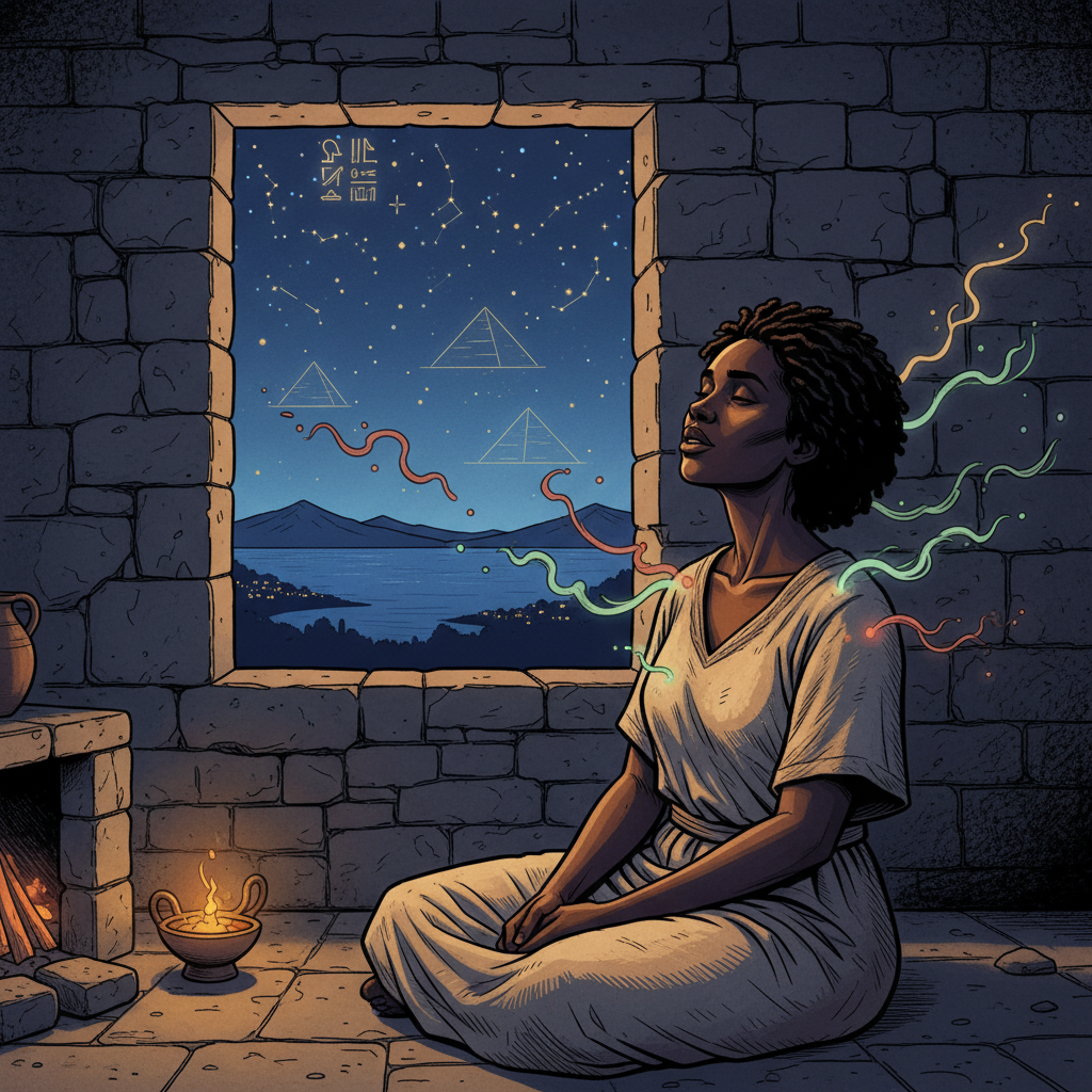 Miryam of Magdala at the Well — illustration 26