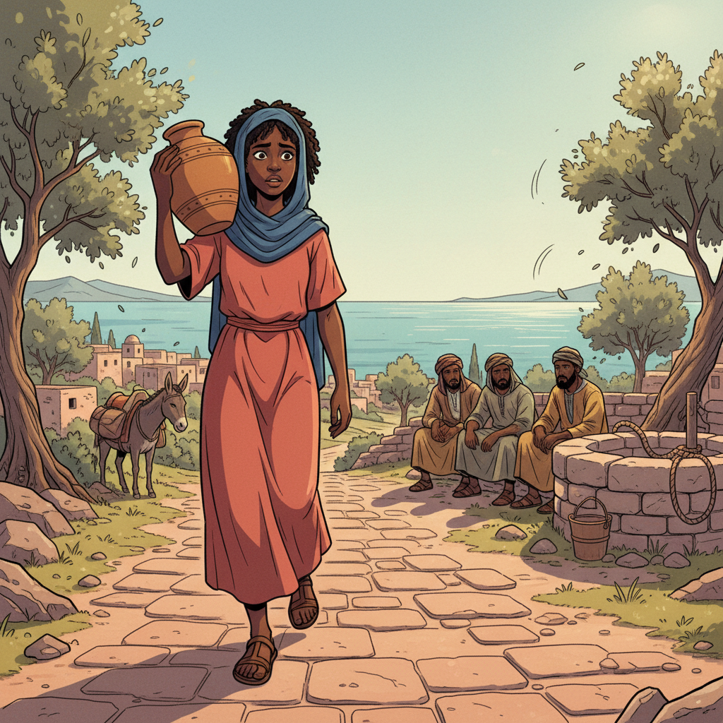 Miryam of Magdala at the Well — illustration 4