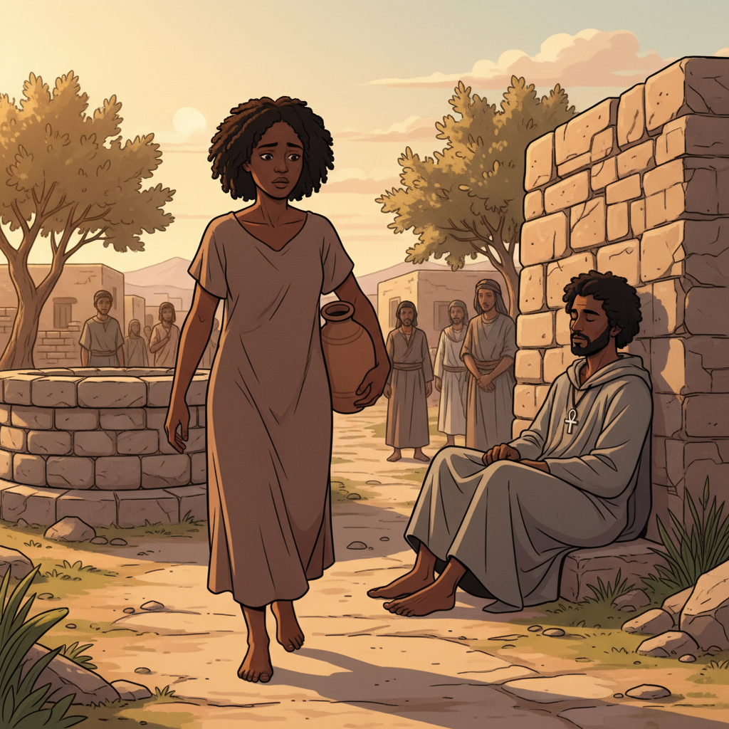 Miryam of Magdala at the Well — illustration 5
