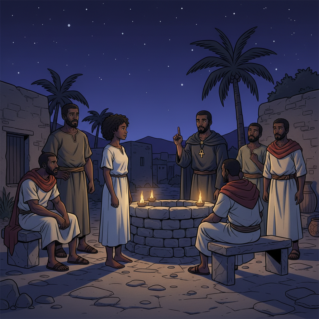 Miryam of Magdala at the Well — illustration 6