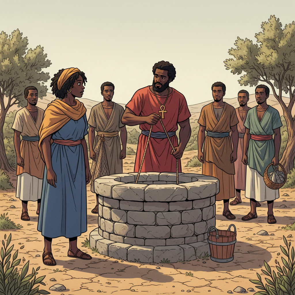 Miryam of Magdala at the Well — illustration 7