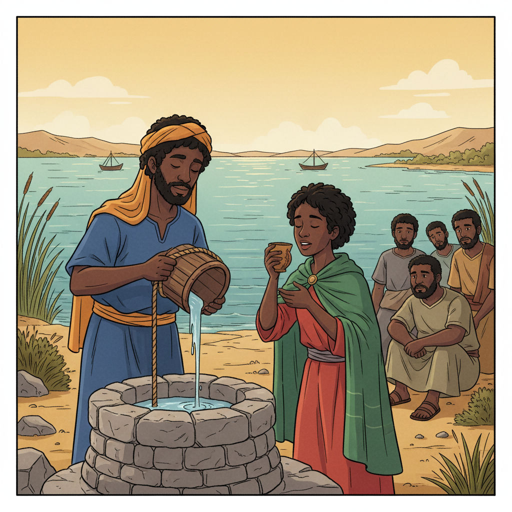 Miryam of Magdala at the Well — illustration 8