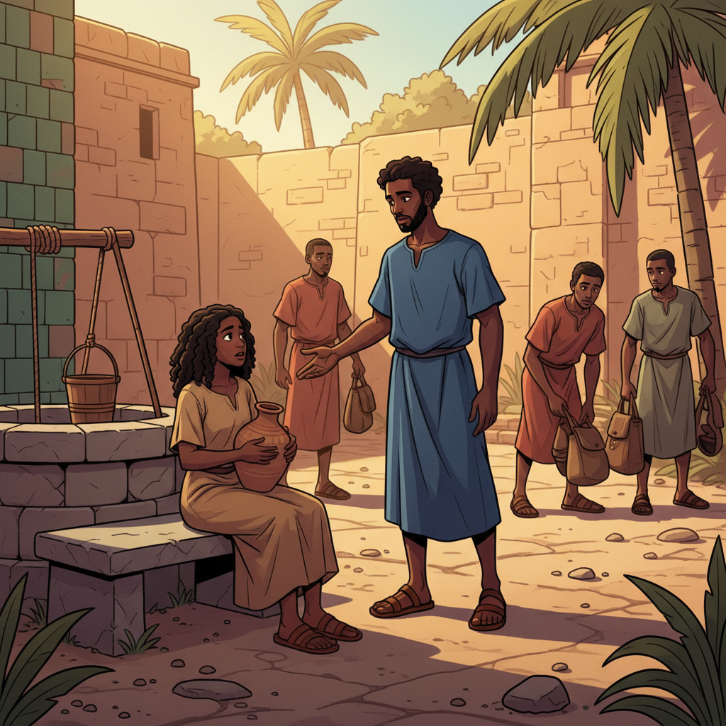 Miryam of Magdala at the Well — illustration 9