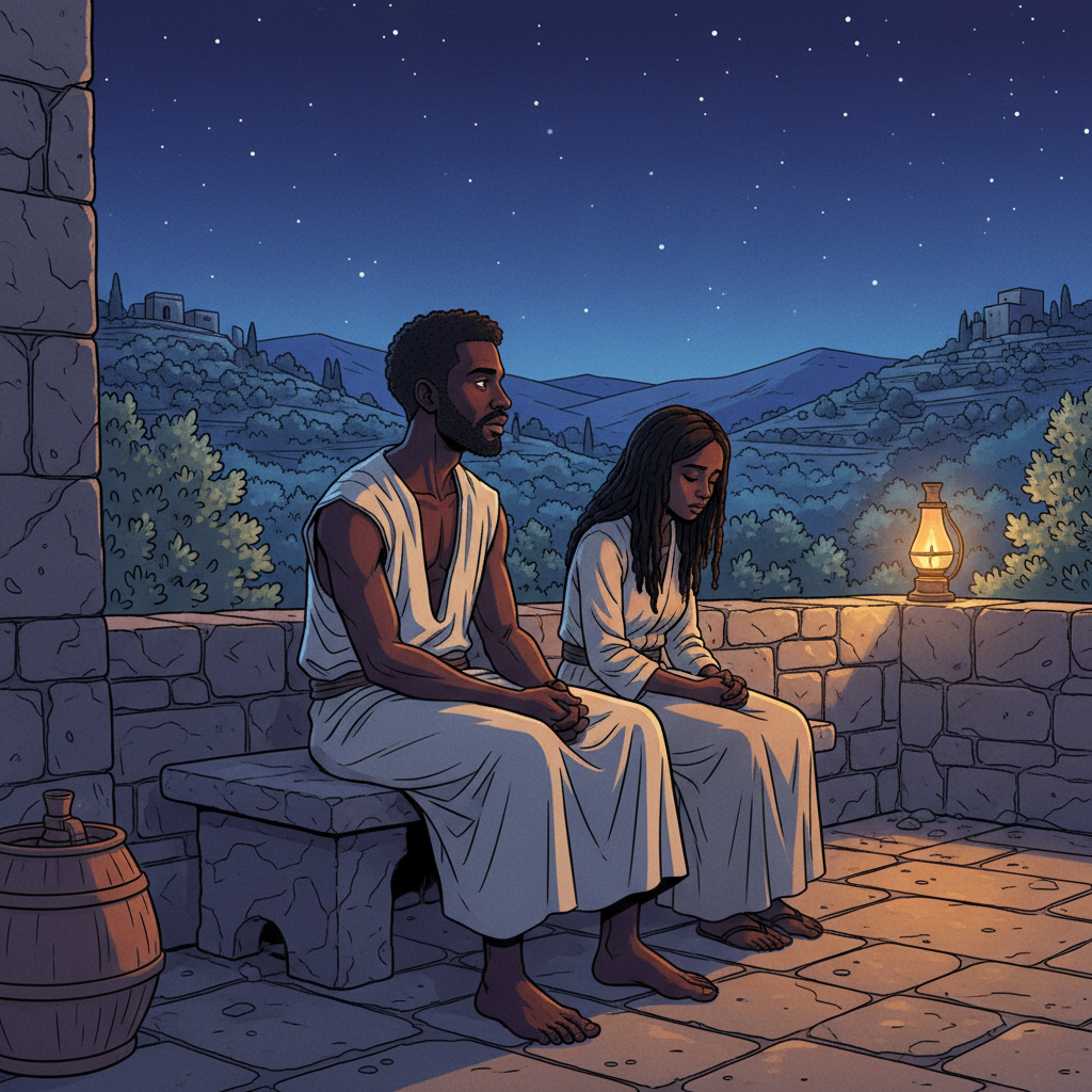 Miryam of Magdala at the Well — illustration 10