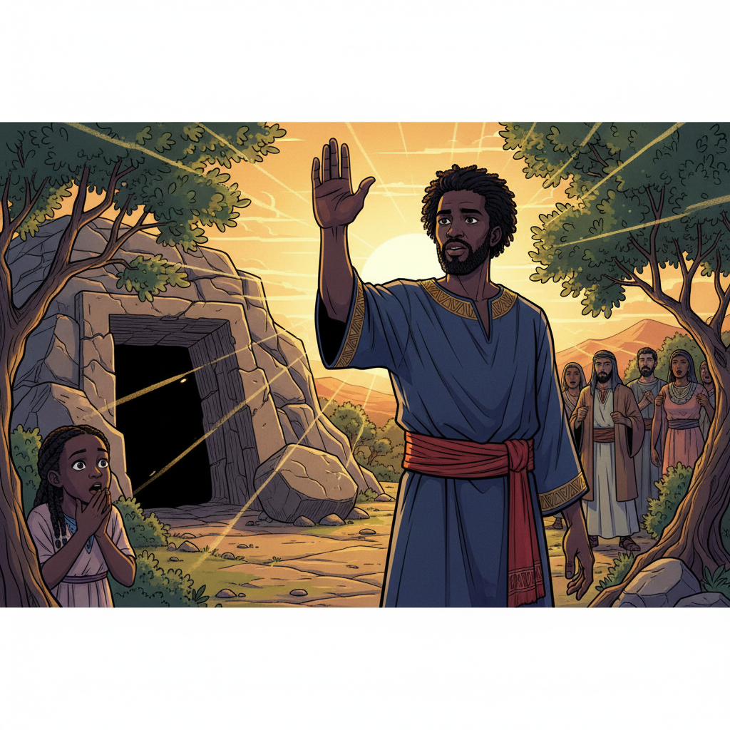 The Raising of Lazaros — illustration 12