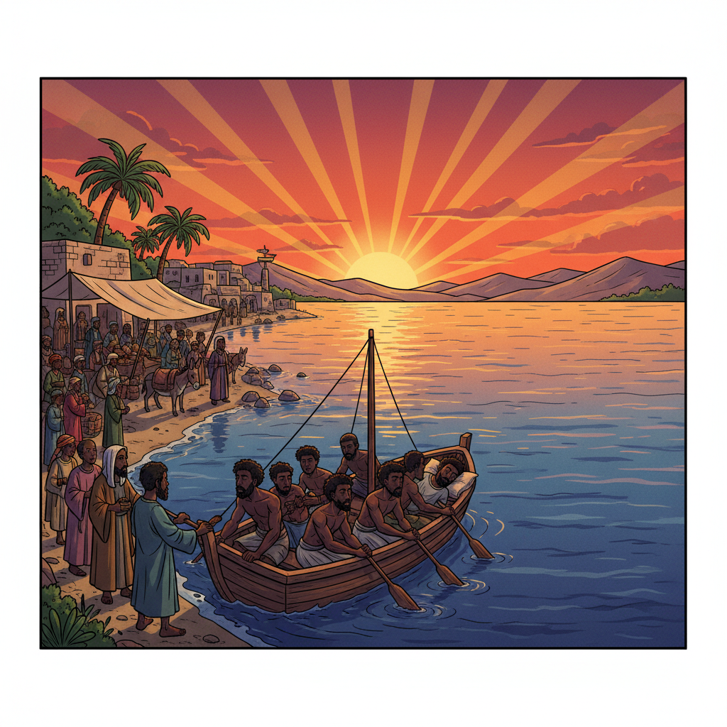 The Stilling of the Storm — illustration 1