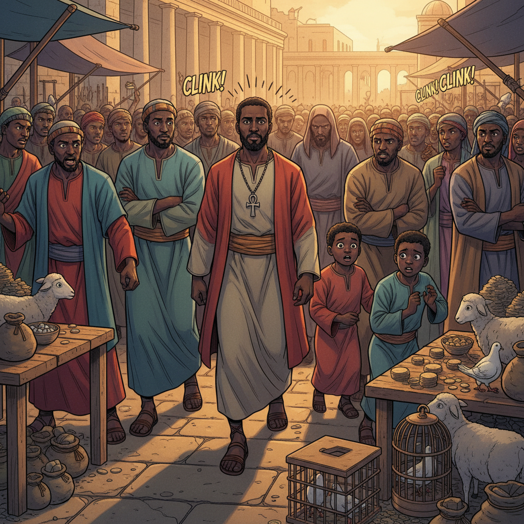 The Tables of the Money-Changers — illustration 4