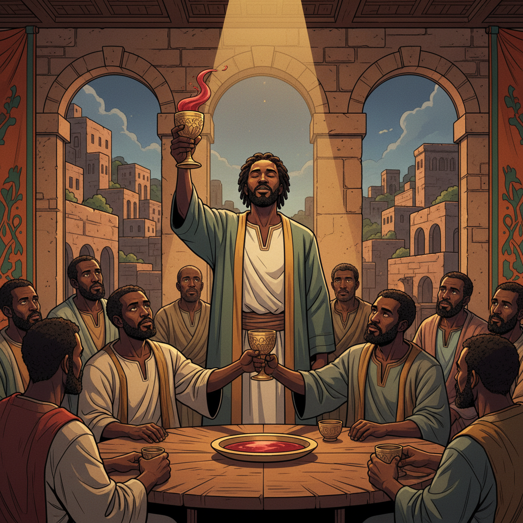 The Foot Washing and the Last Meal — illustration 14
