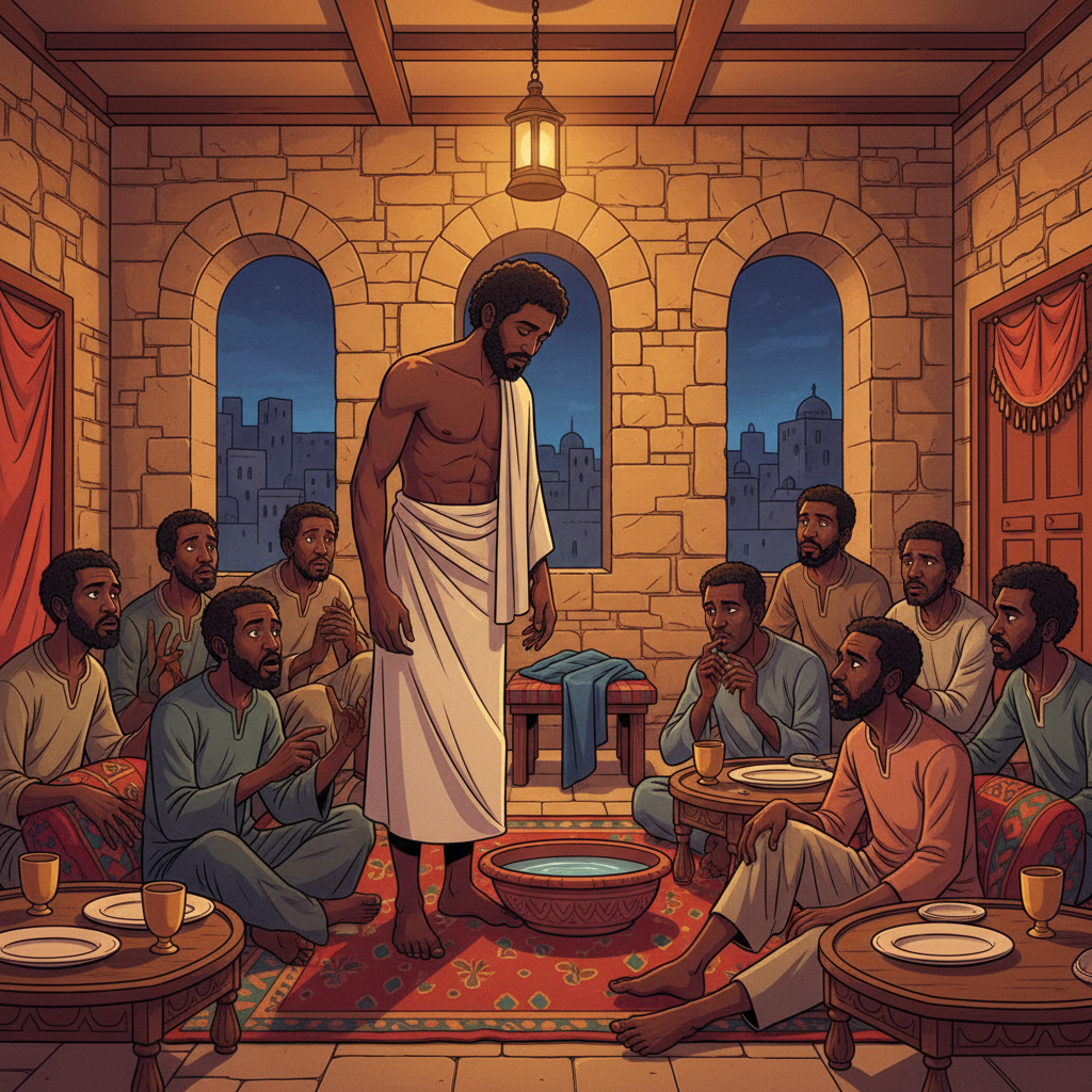 The Foot Washing and the Last Meal — illustration 4