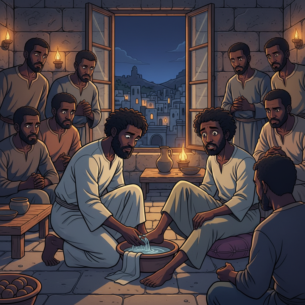 The Foot Washing and the Last Meal — illustration 5