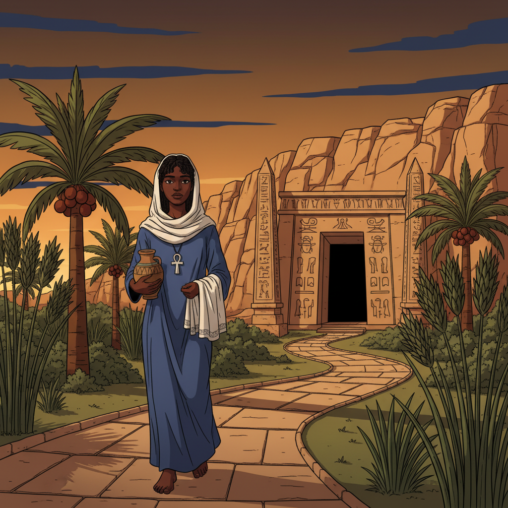 The Tomb and the Khepri Sun — illustration 1