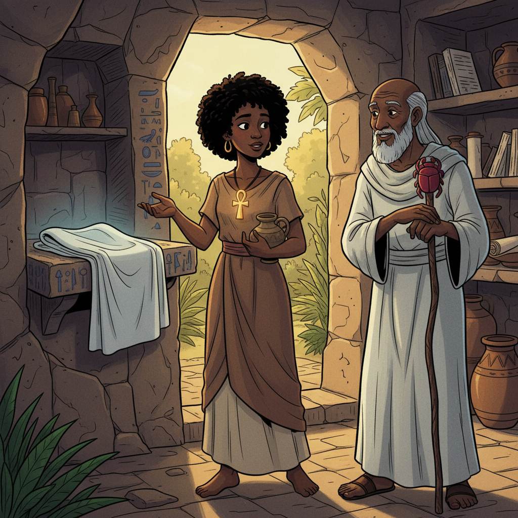 The Tomb and the Khepri Sun — illustration 12