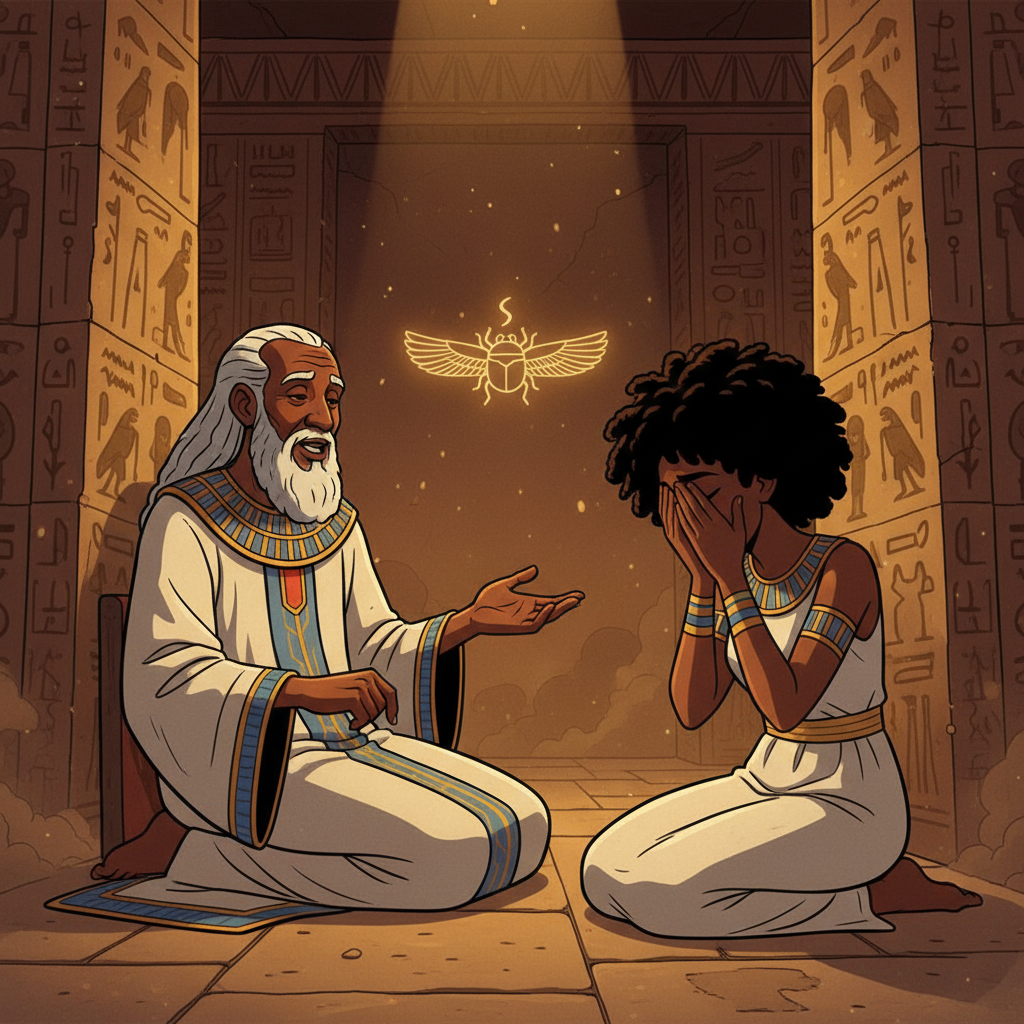 The Tomb and the Khepri Sun — illustration 9