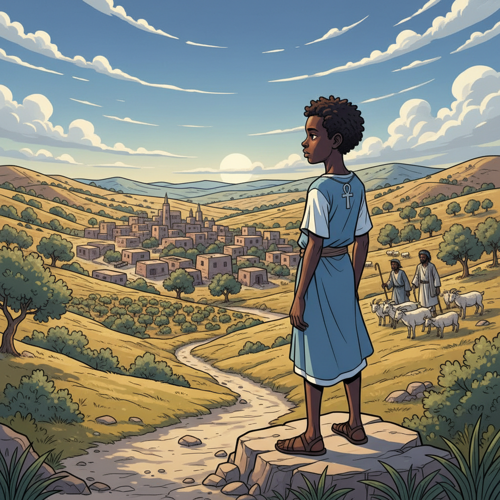 The Twelve-Year-Old at the Temple — illustration 1