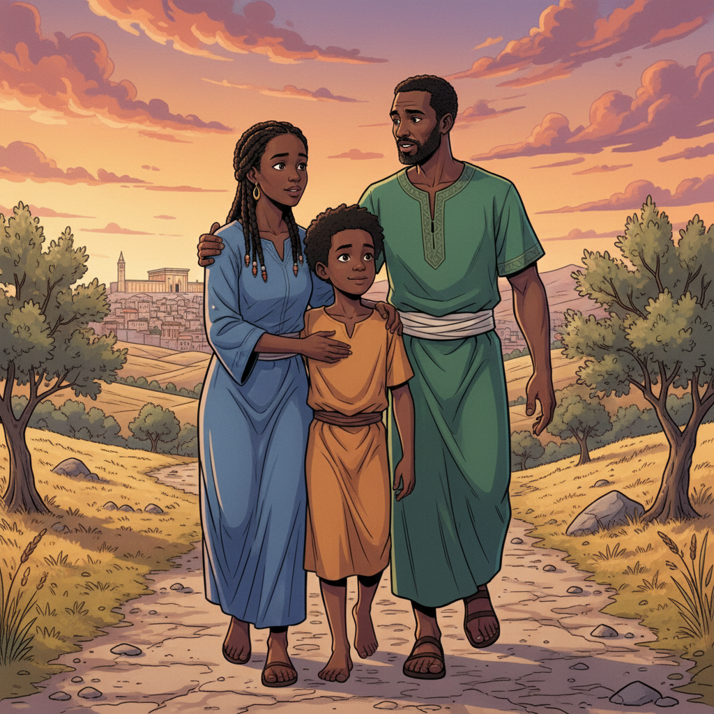 The Twelve-Year-Old at the Temple — illustration 15
