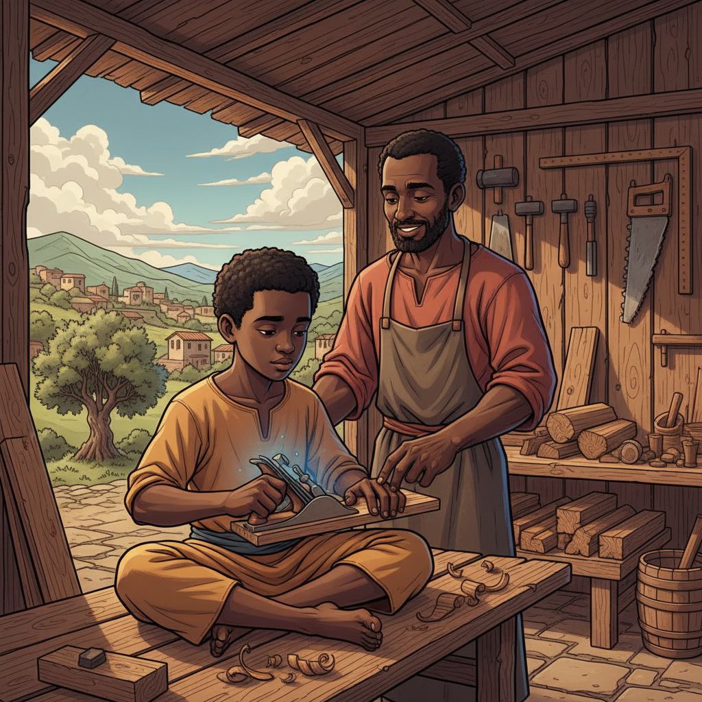 The Twelve-Year-Old at the Temple — illustration 16