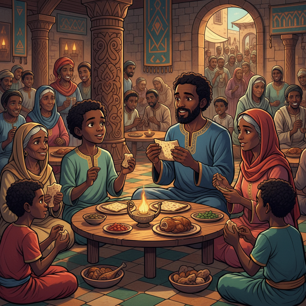 The Twelve-Year-Old at the Temple — illustration 4