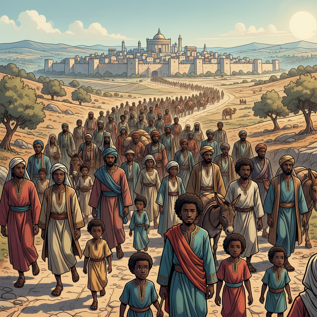 The Twelve-Year-Old at the Temple — illustration 5