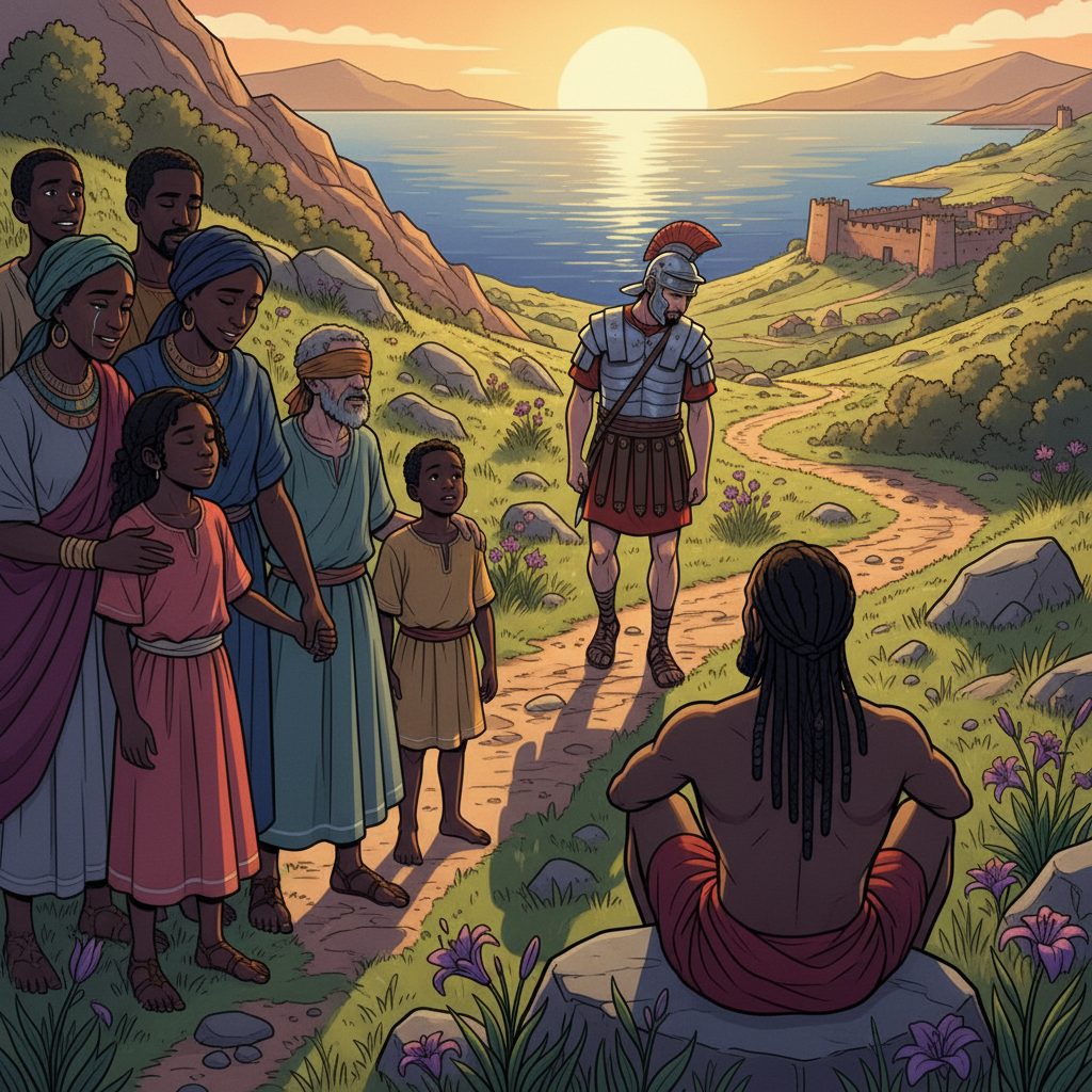 The Words on the Hillside — illustration 16