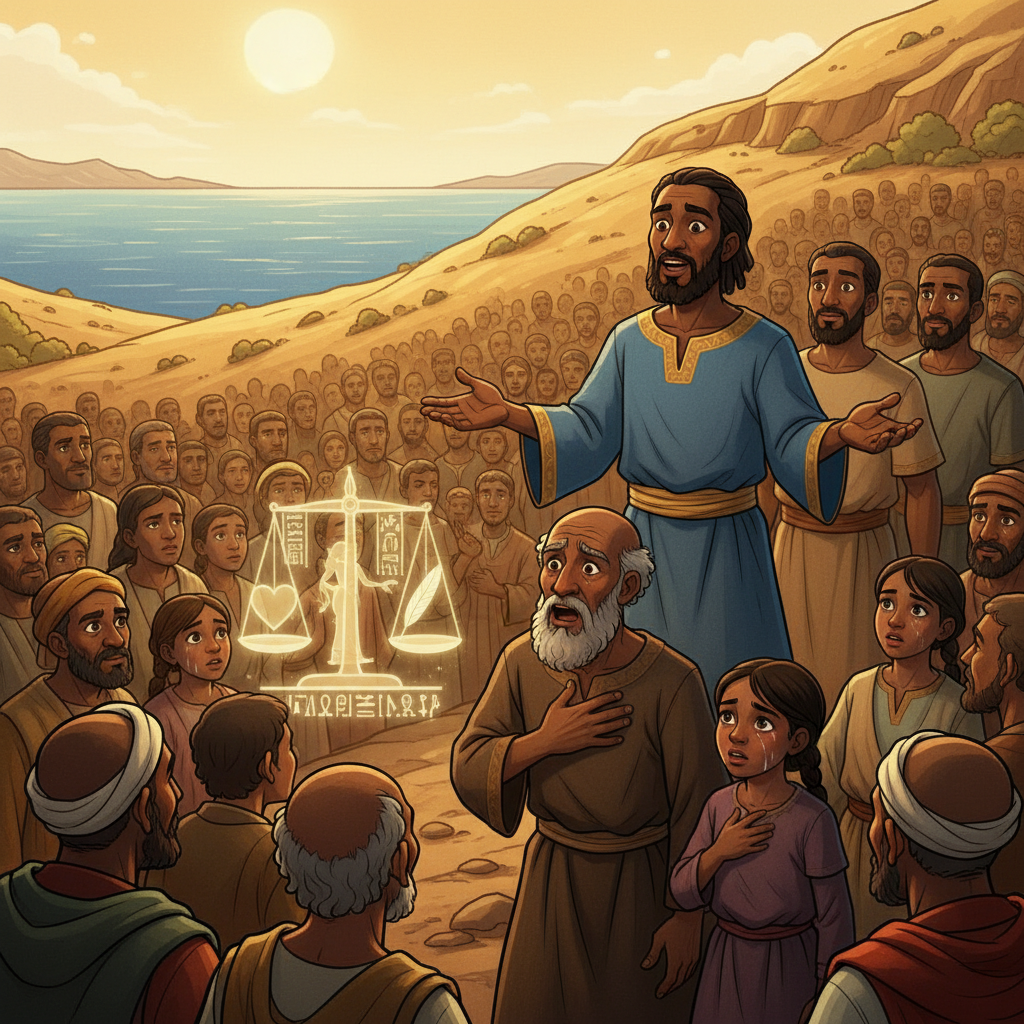 The Words on the Hillside — illustration 5