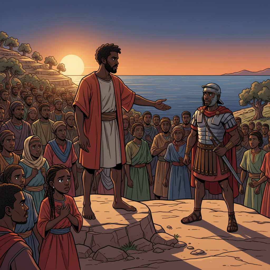 The Words on the Hillside — illustration 9
